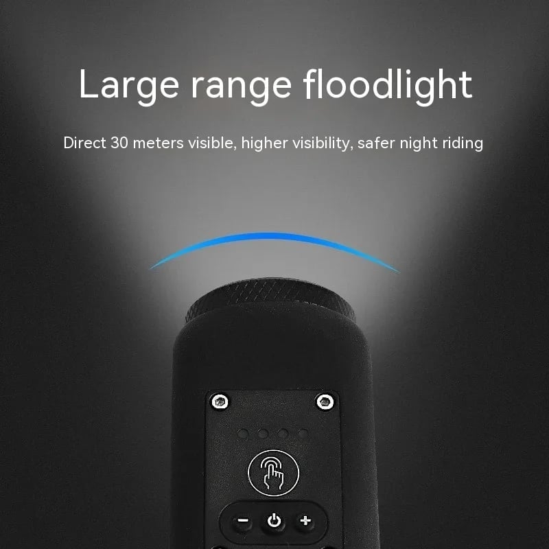 LioraNest Bike Electronic Horn with Large Range Floodlight